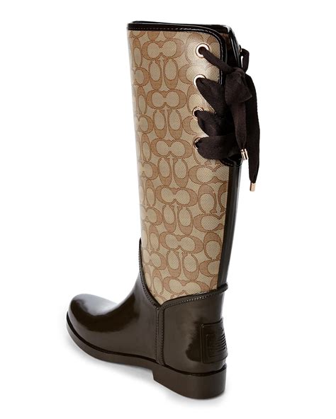 coach rain boots for cheap|cheap coach rain boots women.